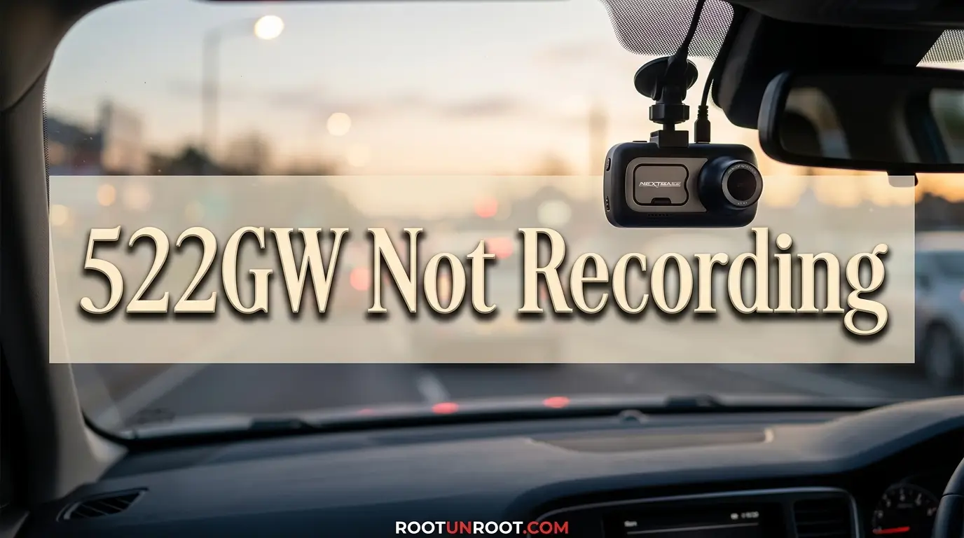 522Gw Not Recording-FI