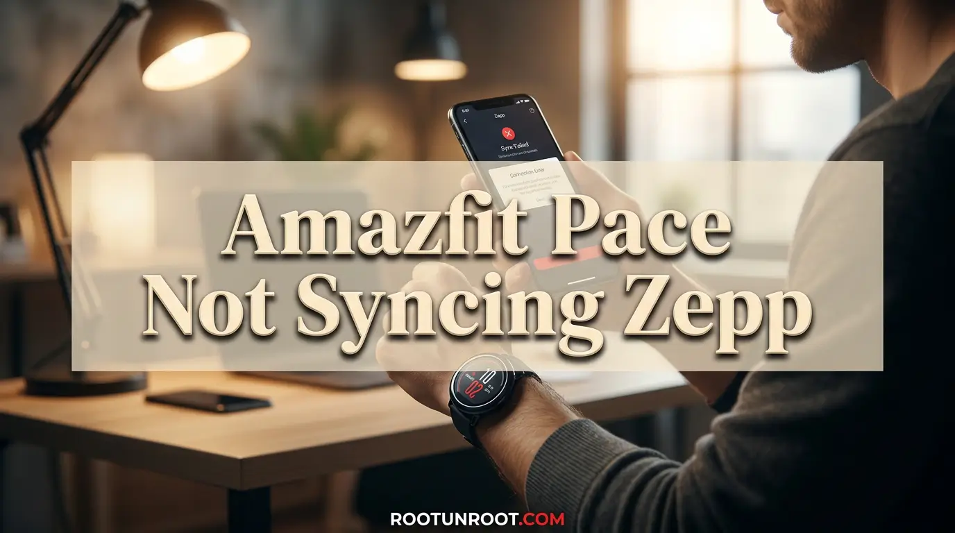 Amazfit Pace Not Syncing Zepp-FI
