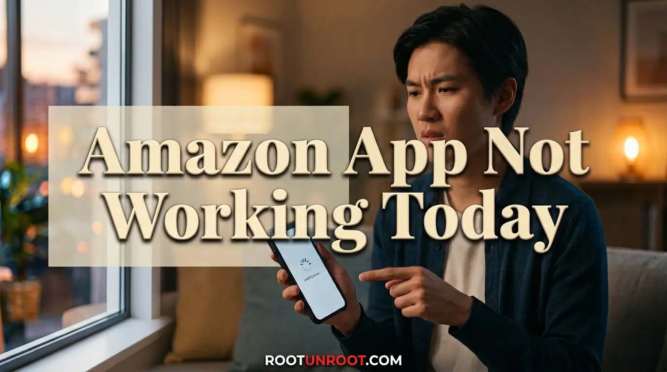 Amazon App Not Working Today-FI