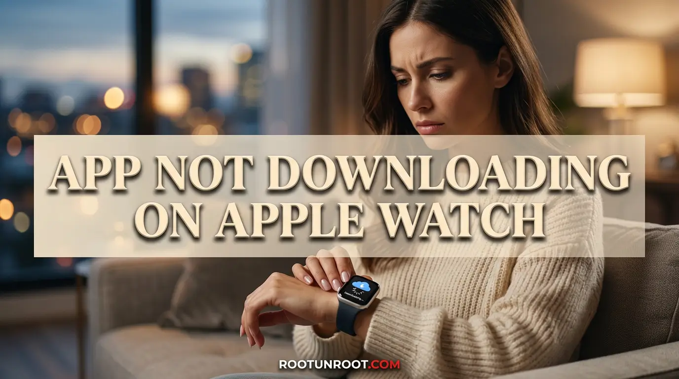 App Not Downloading on Apple Watch-FI