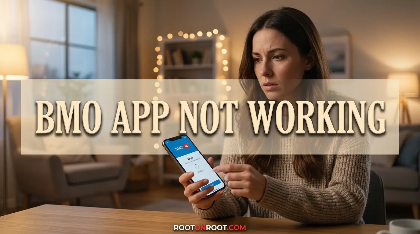 Bmo App Not Working-FI