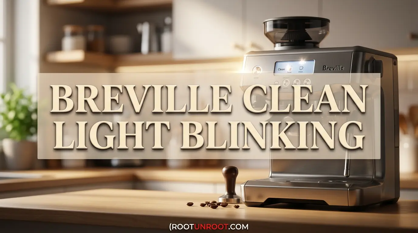 Breville Clean Light Blinking-FI