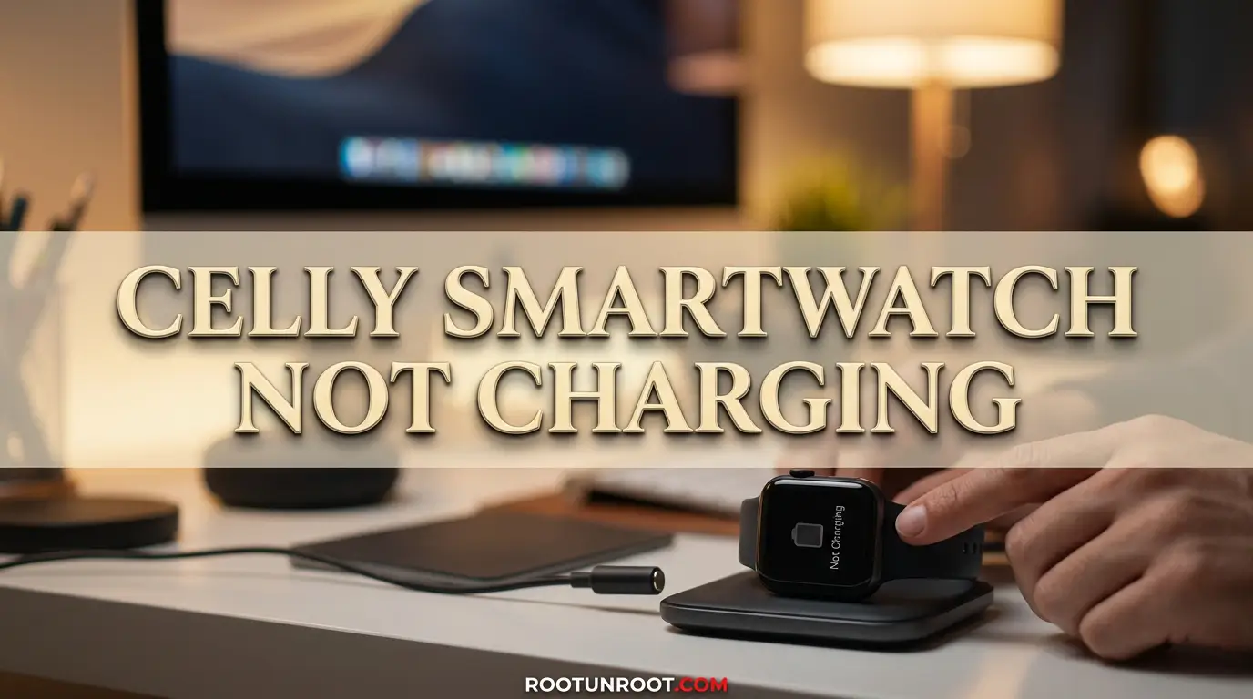 Celly Smartwatch Not Charging-FI
