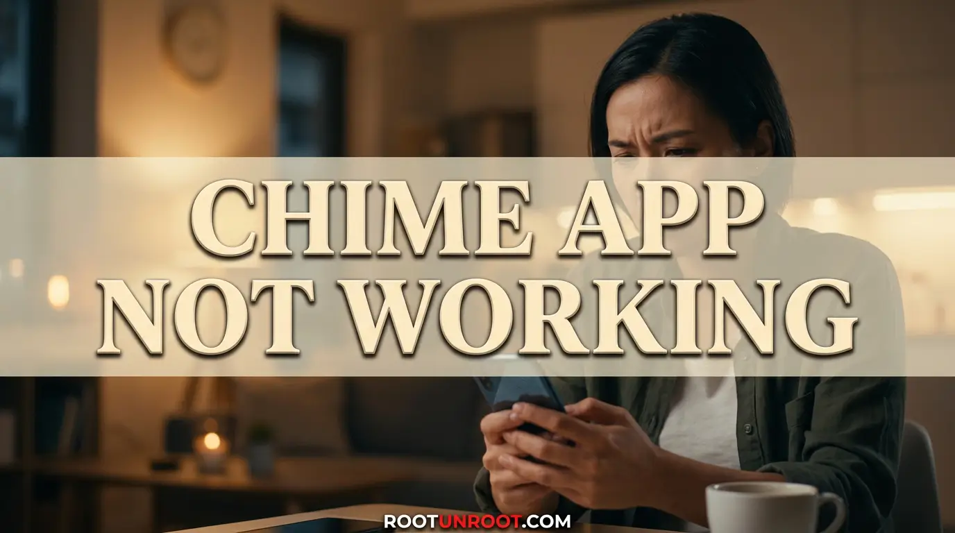Chime App Not Working-FI