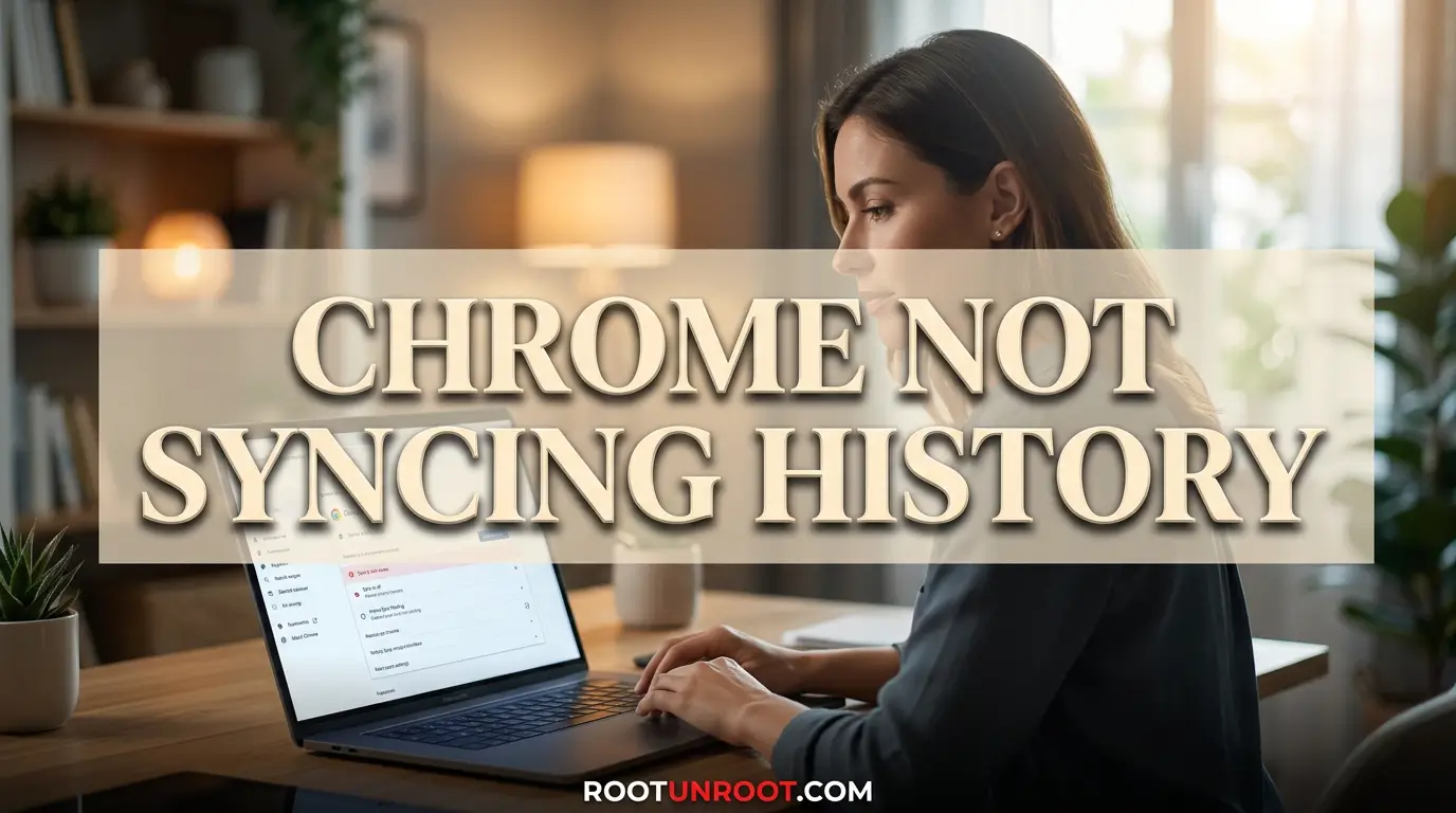 Chrome Not Syncing History-FI