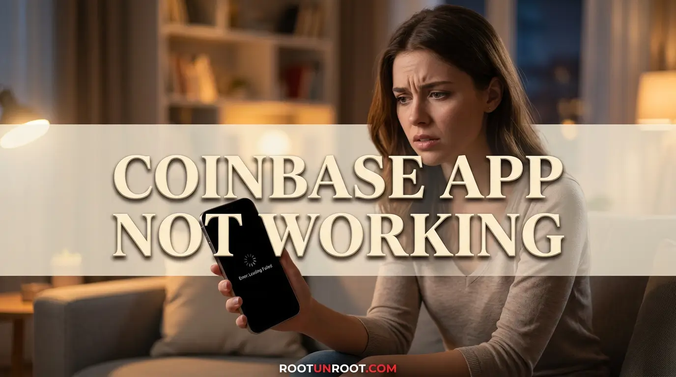Coinbase App Not Working-FI