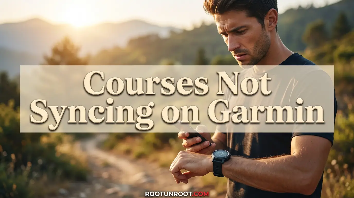 Courses Not Syncing on Garmin-FI