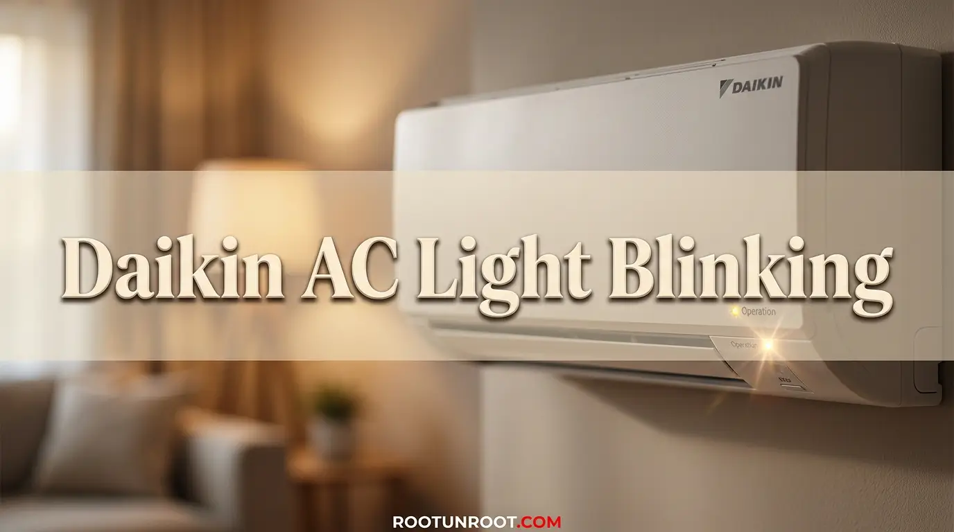 Daikin AC Light Blinking-FI