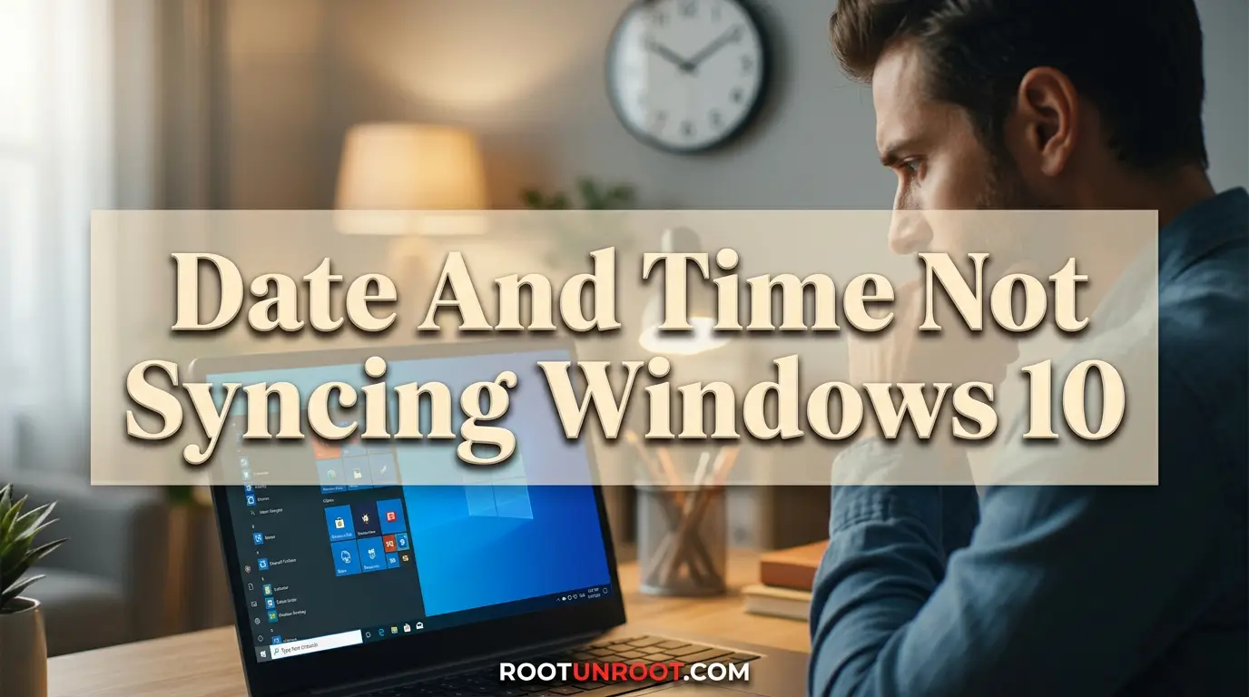 Date And Time Not Syncing Windows 10-FI