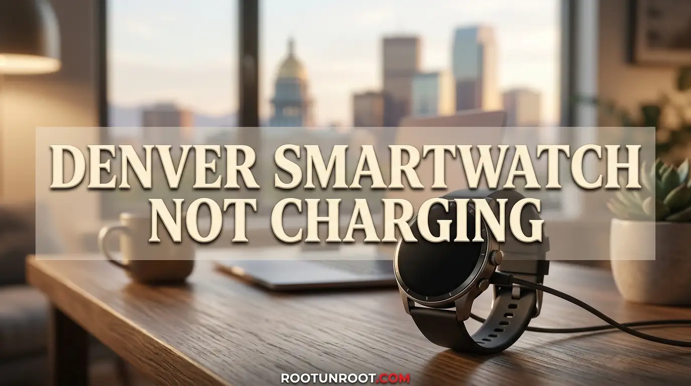 Denver Smartwatch Not Charging-FI