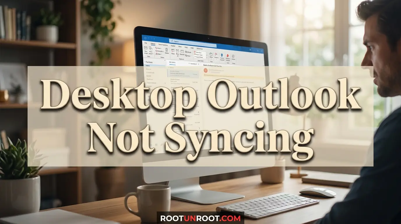 Desktop Outlook Not Syncing-FI
