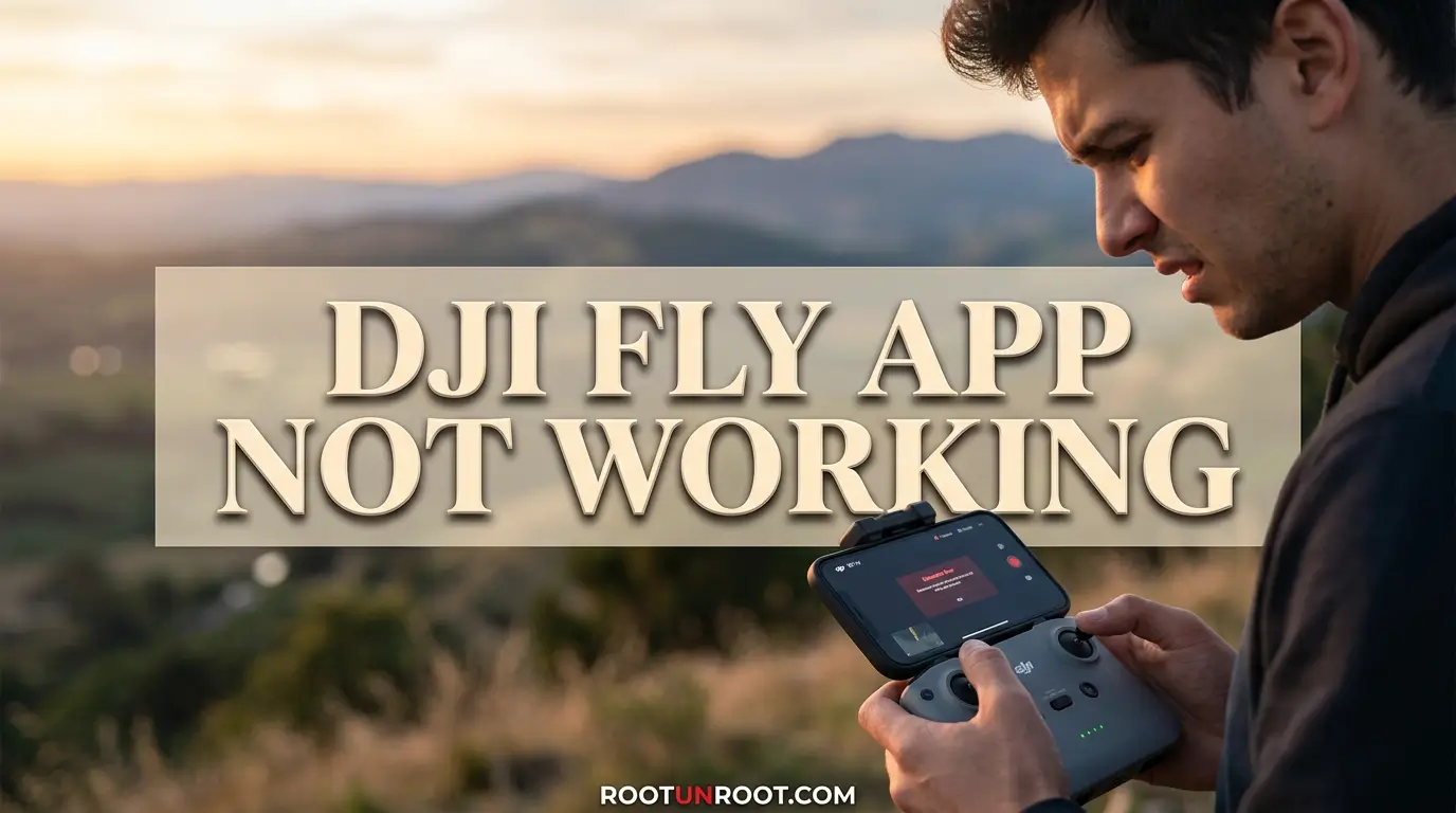 Dji Fly App Not Working-FI