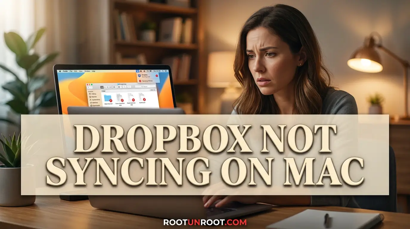 Dropbox Not Syncing on Mac-FI