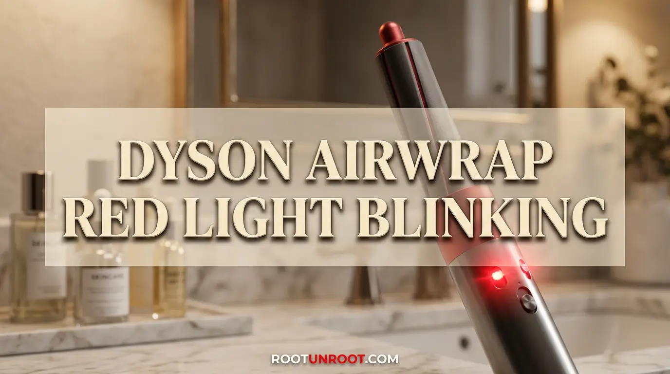 Dyson Airwrap Red Light Blinking-FI