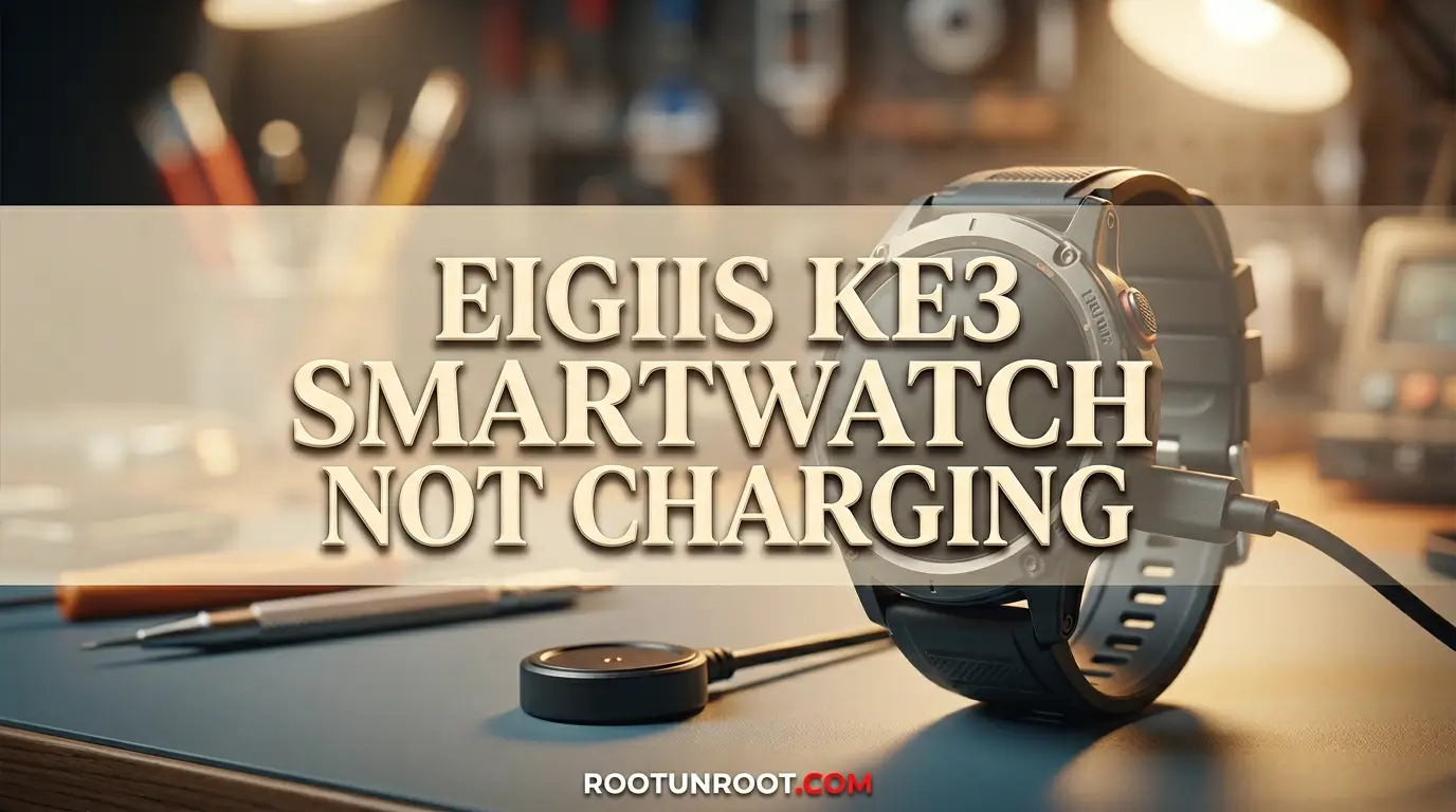 Eigiis Ke3 Smartwatch Not Charging-FI