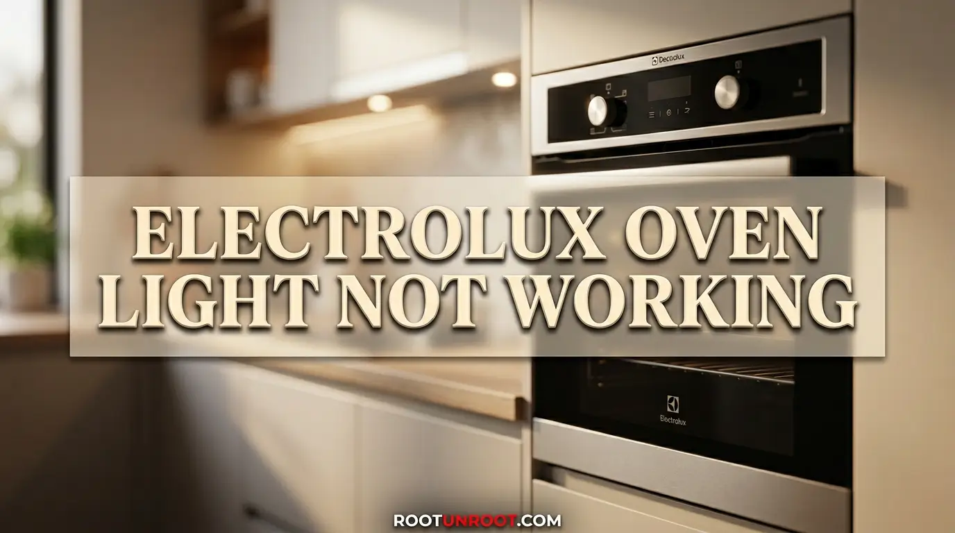 Electrolux Oven Light Not Working-FI