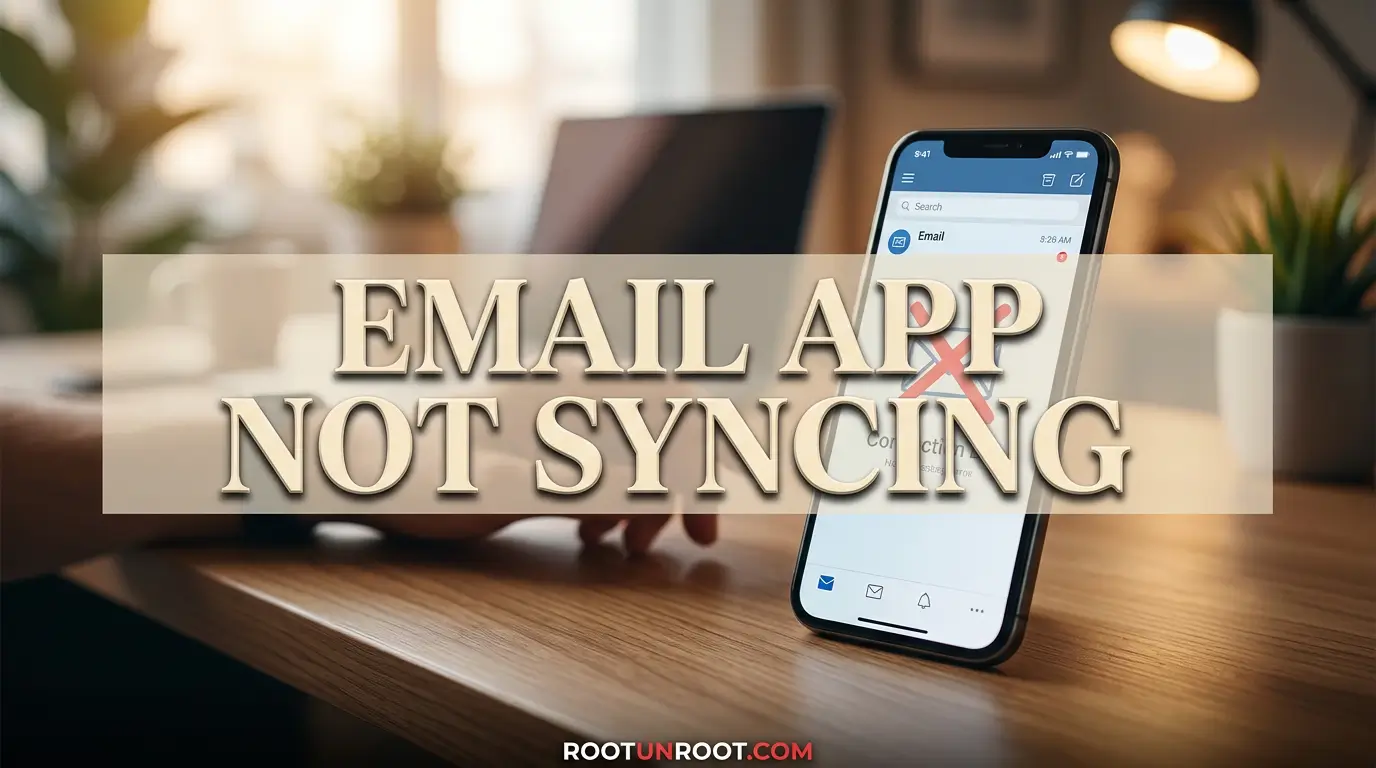 Email App Not Syncing-FI