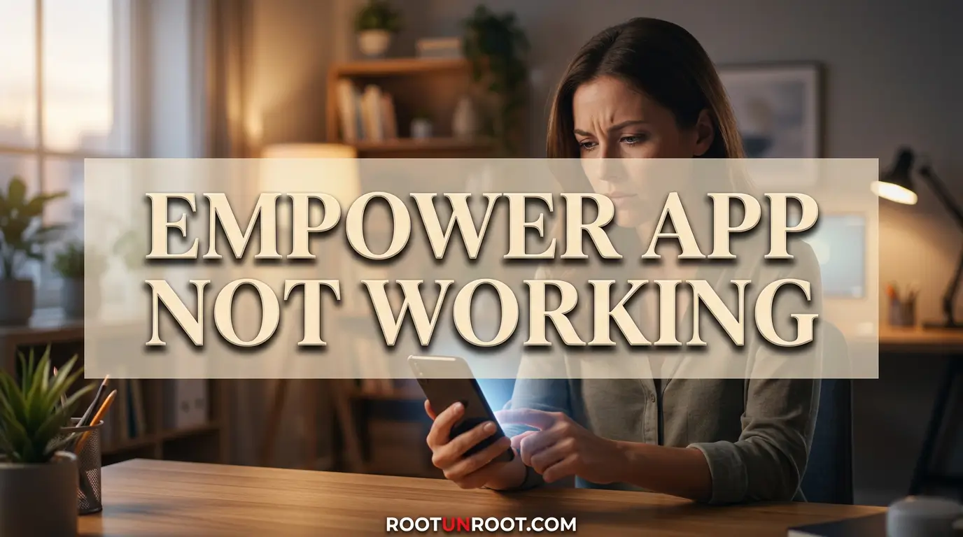 Empower App Not Working-FI
