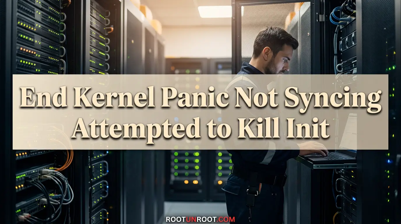End Kernel Panic Not Syncing Attempted to Kill Init-FI