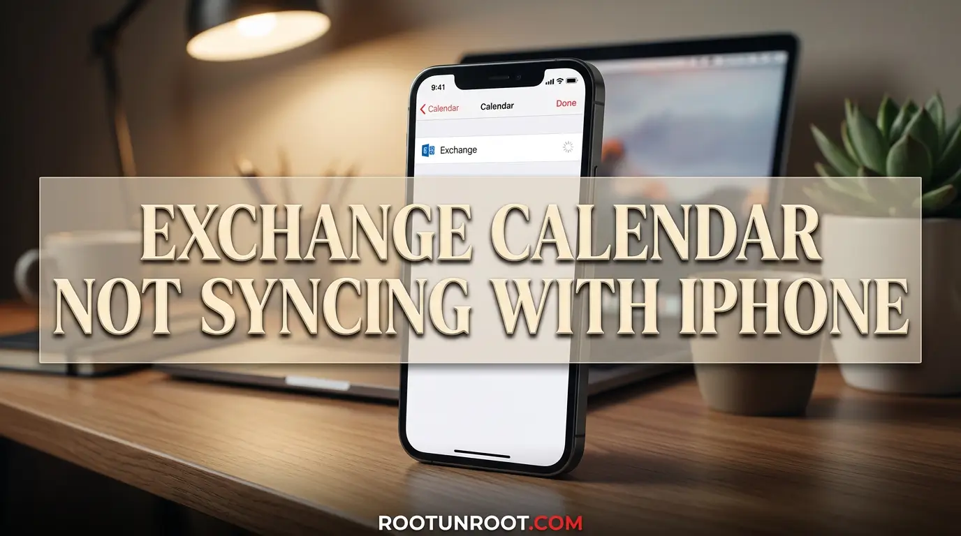 Exchange Calendar Not Syncing With iPhone-FI