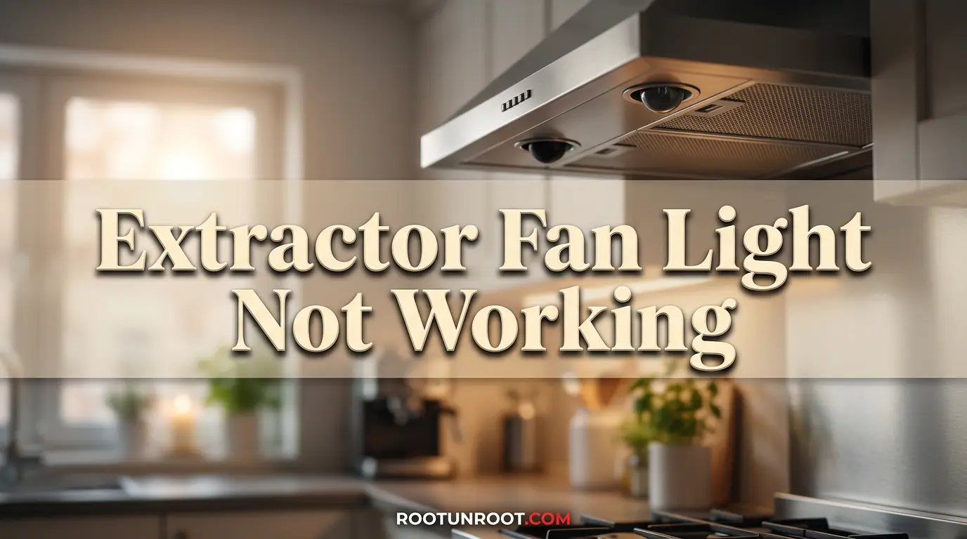 Extractor Fan Light Not Working-FI