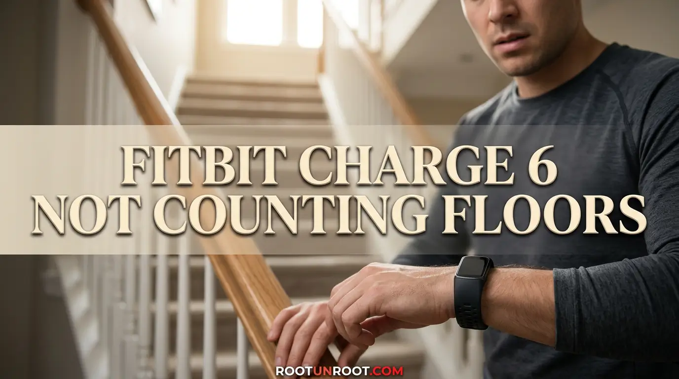 Fitbit Charge 6 Not Counting Floors-FI