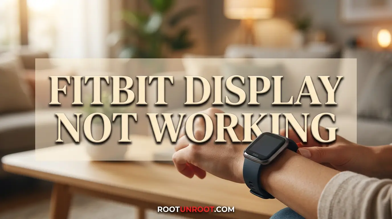 Fitbit Display Not Working-FI