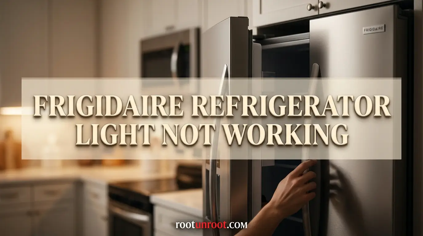 Frigidaire Refrigerator Light Not Working-FI