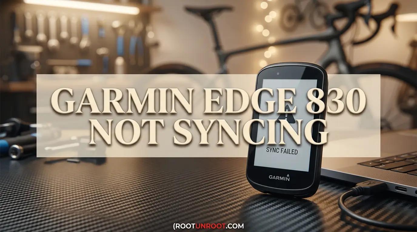 Garmin Edge 830 Not Syncing-FI