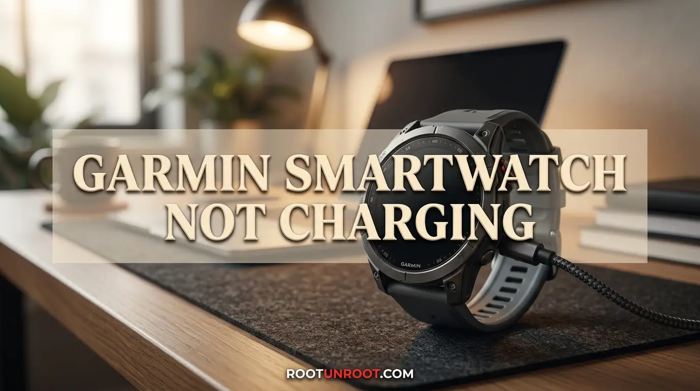 Garmin Smartwatch Not Charging-FI