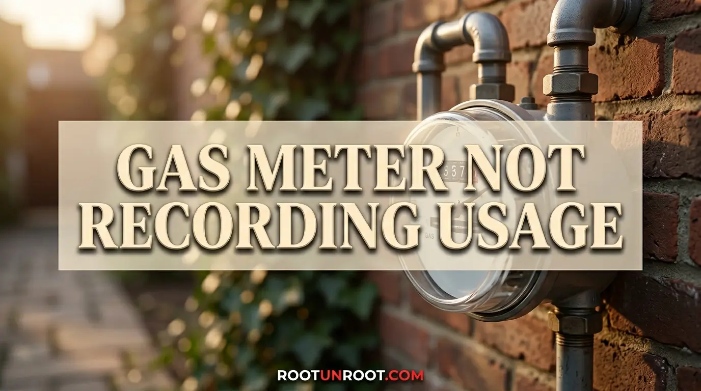 Gas Meter Not Recording Usage-FI