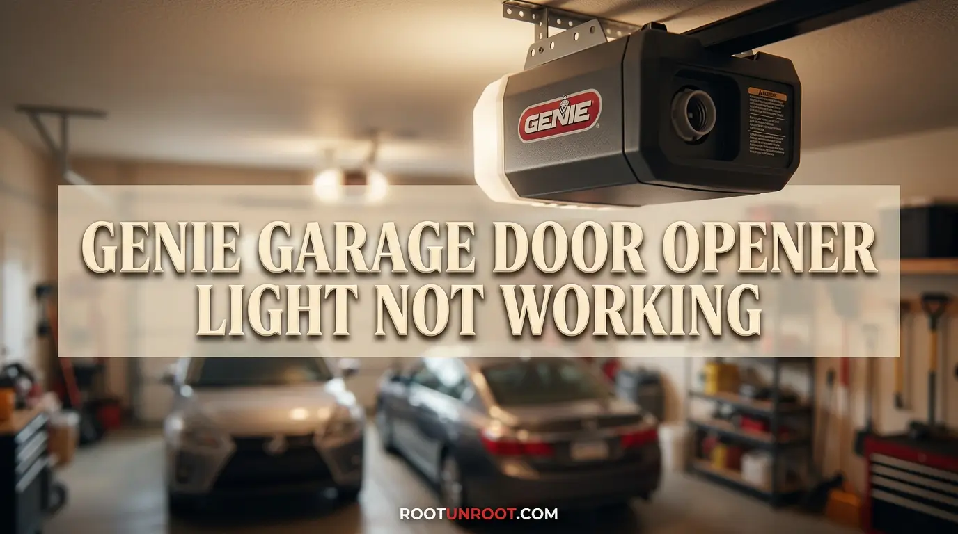 Genie Garage Door Opener Light Not Working-FI