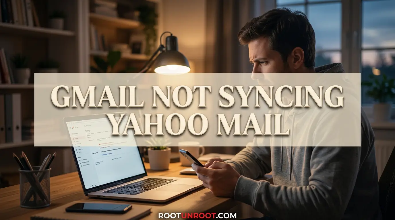 Gmail Not Syncing Yahoo Mail-FI