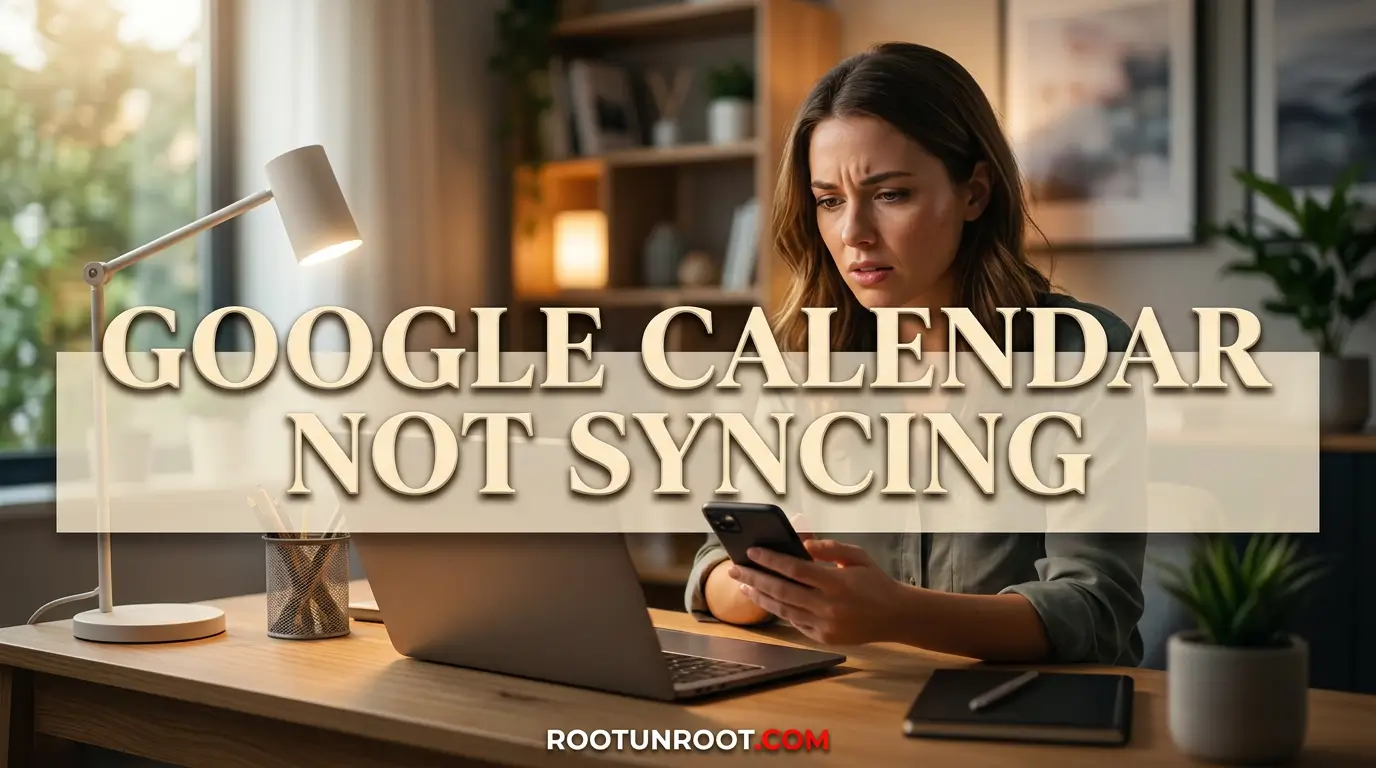 Google Calendar Not Syncing-FI