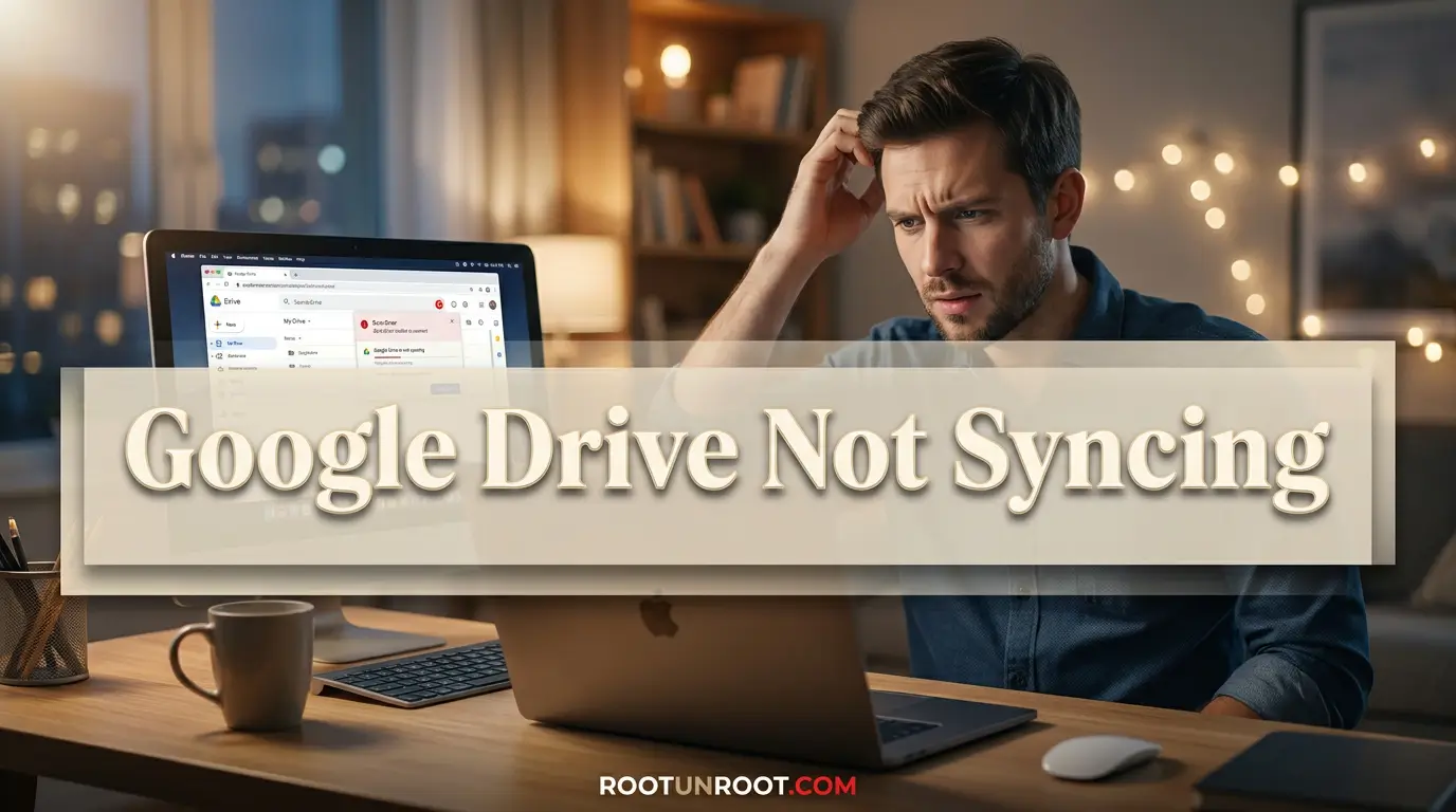 Google Drive Not Syncing-FI