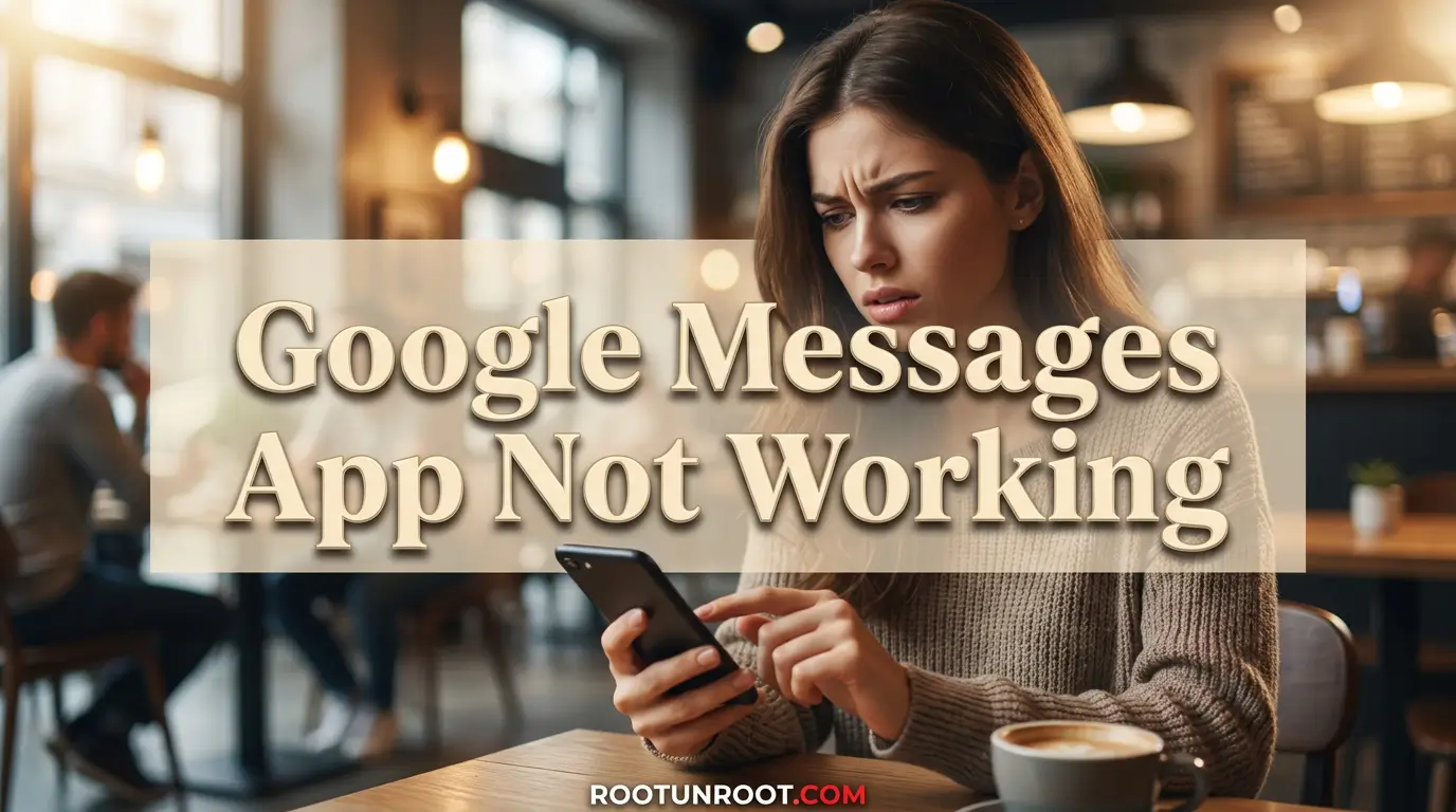 Google Messages App Not Working-FI