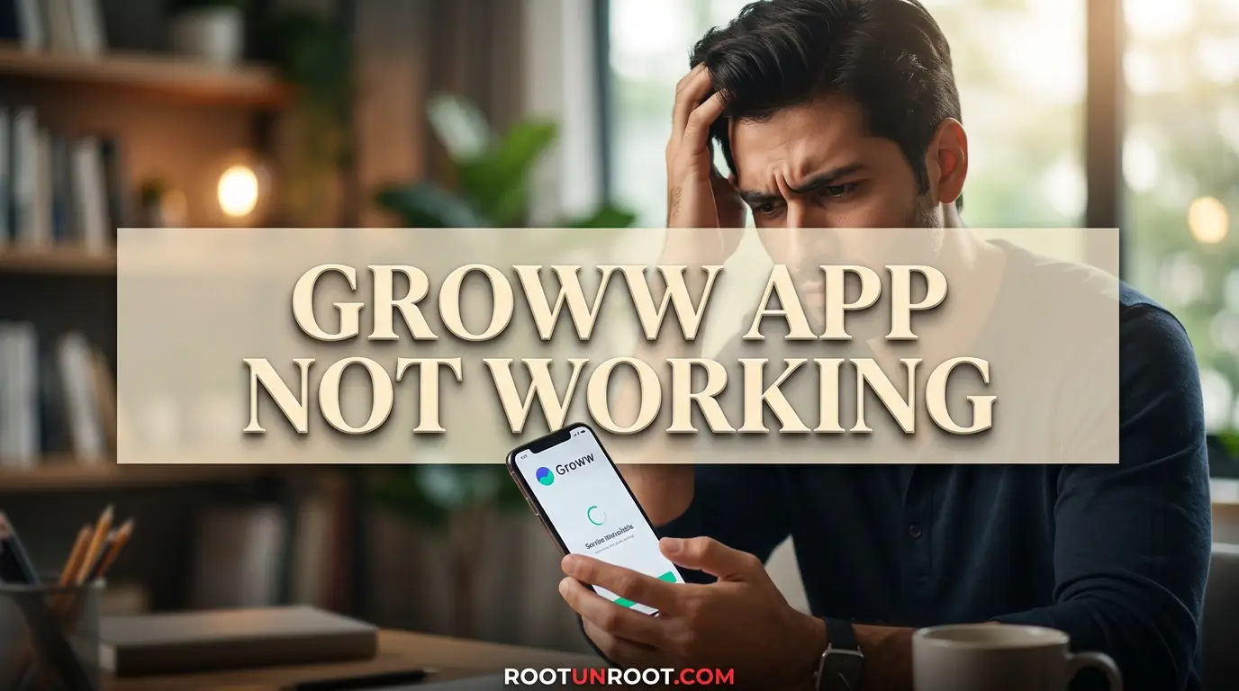Groww App Not Working-FI