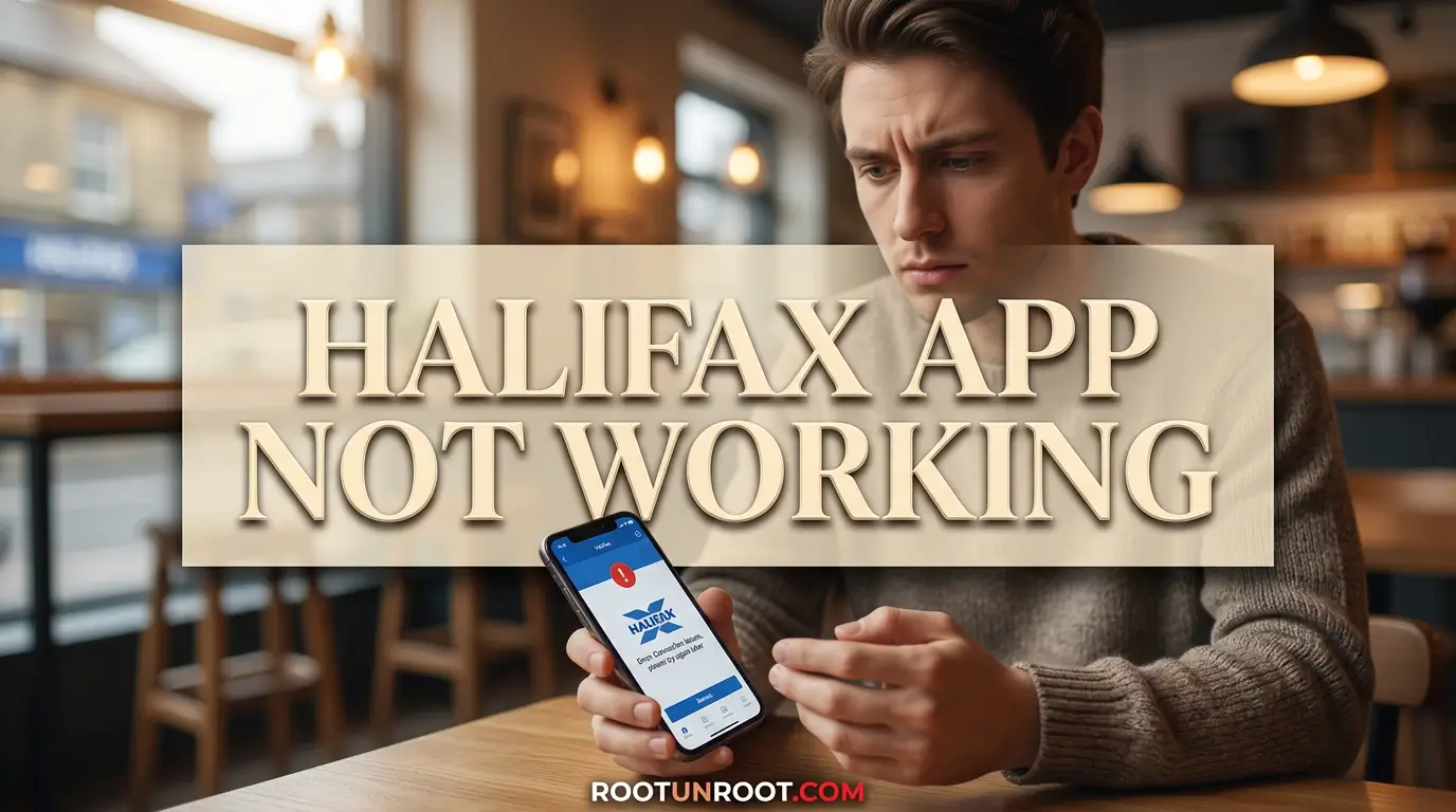 Halifax App Not Working-FI