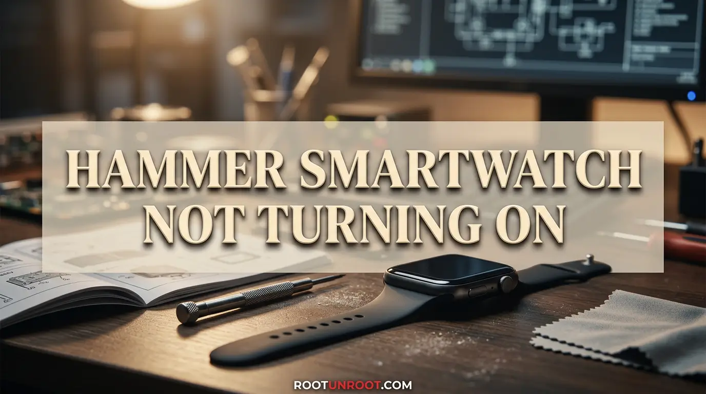 Hammer Smartwatch Not Turning On-FI