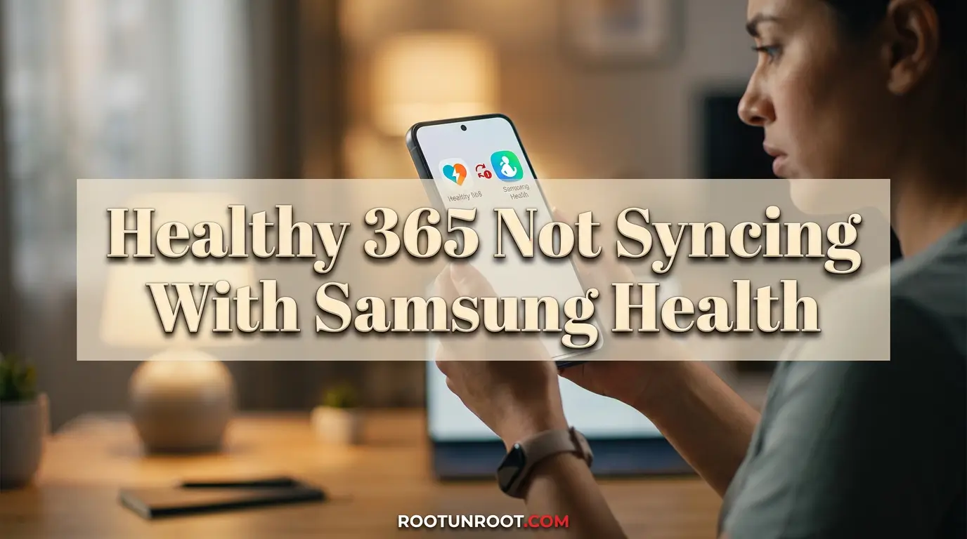 Healthy 365 Not Syncing With Samsung Health-FI