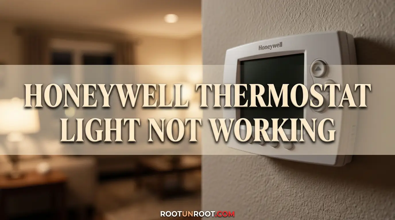 Honeywell Thermostat Light Not Working-FI