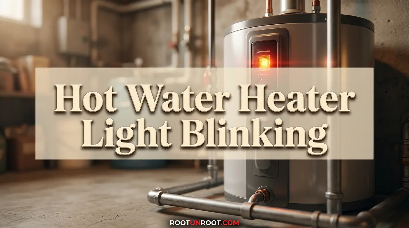 Hot Water Heater Light Blinking-FI