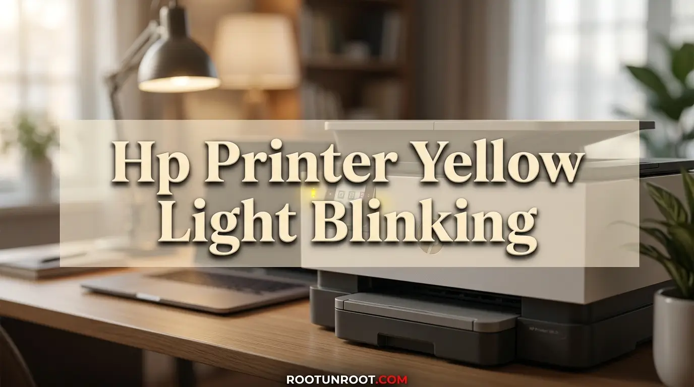 Hp Printer Yellow Light Blinking-FI