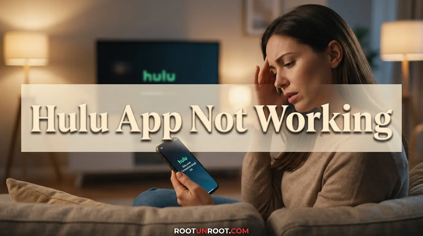 Hulu App Not Working-FI