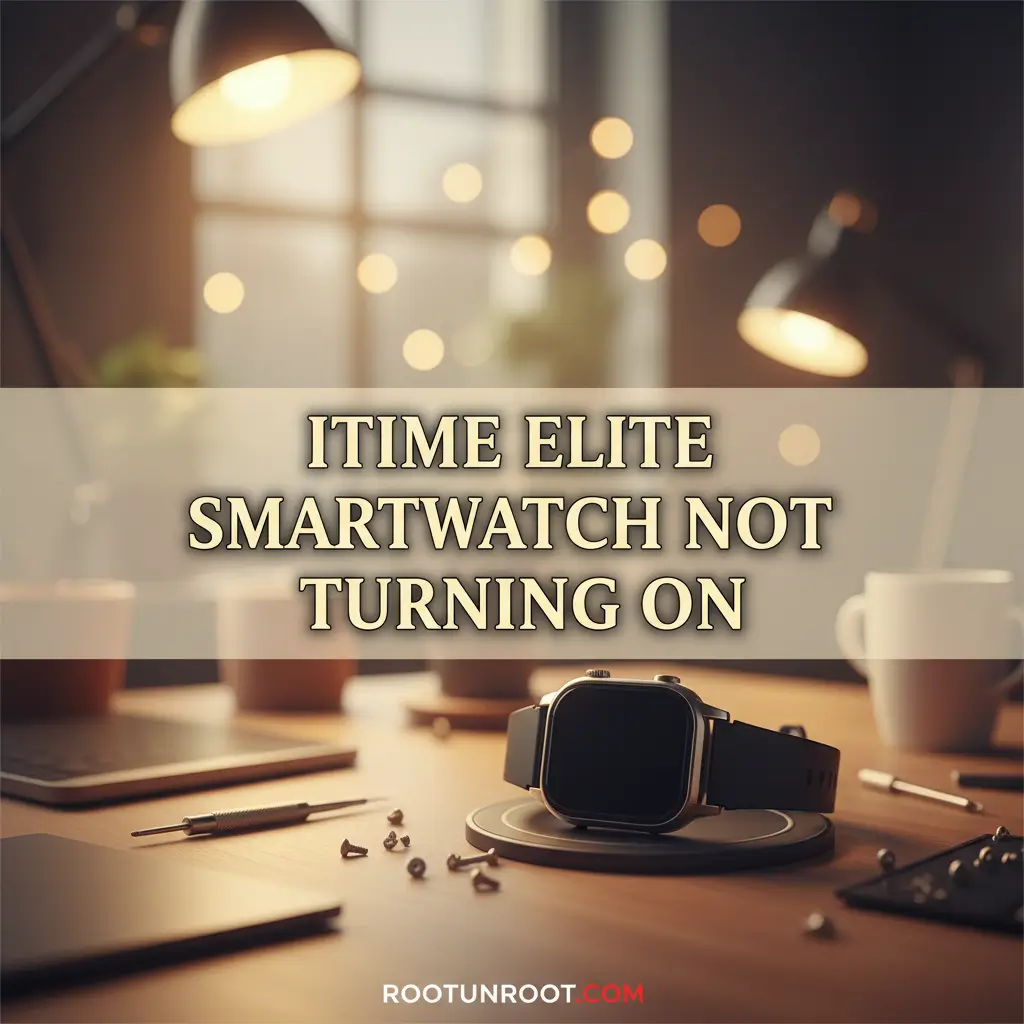 Itime Elite Smartwatch Not Turning On-FI