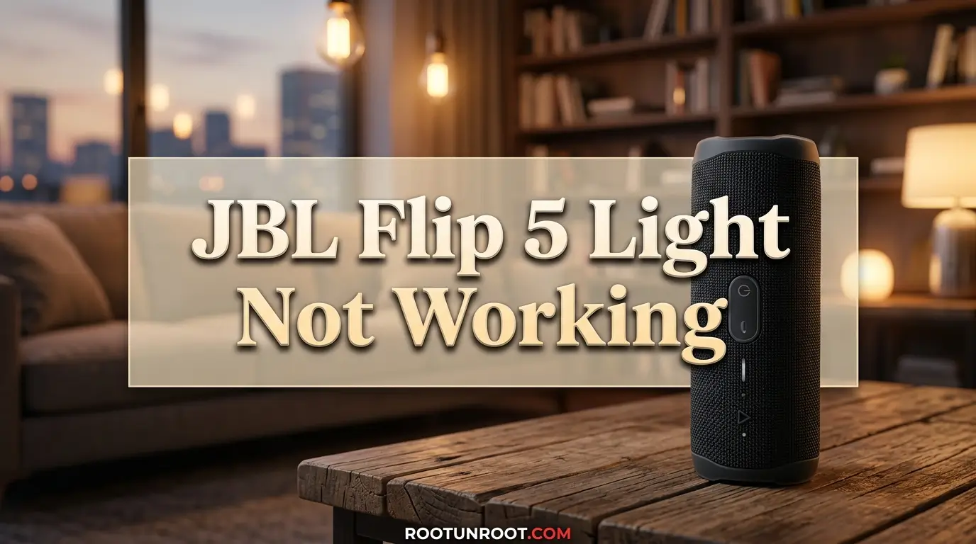 JBL Flip 5 Light Not Working-FI