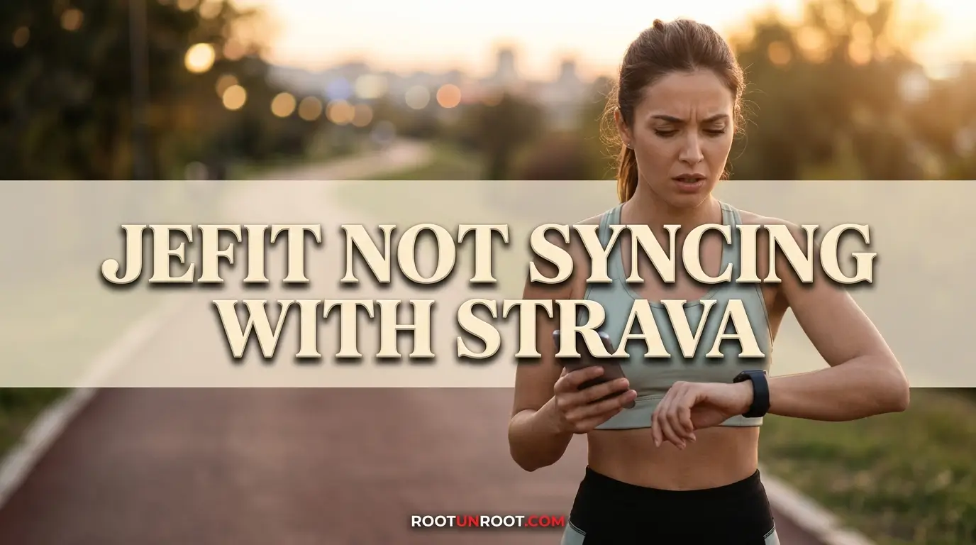 Jefit Not Syncing With Strava-FI