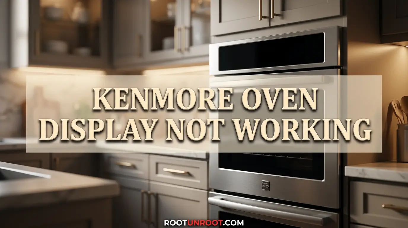 Kenmore Oven Display Not Working-FI