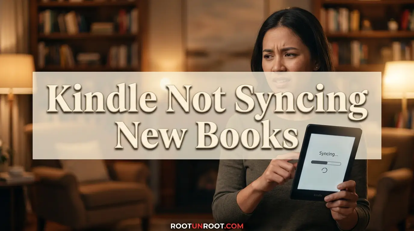 Kindle Not Syncing New Books-FI