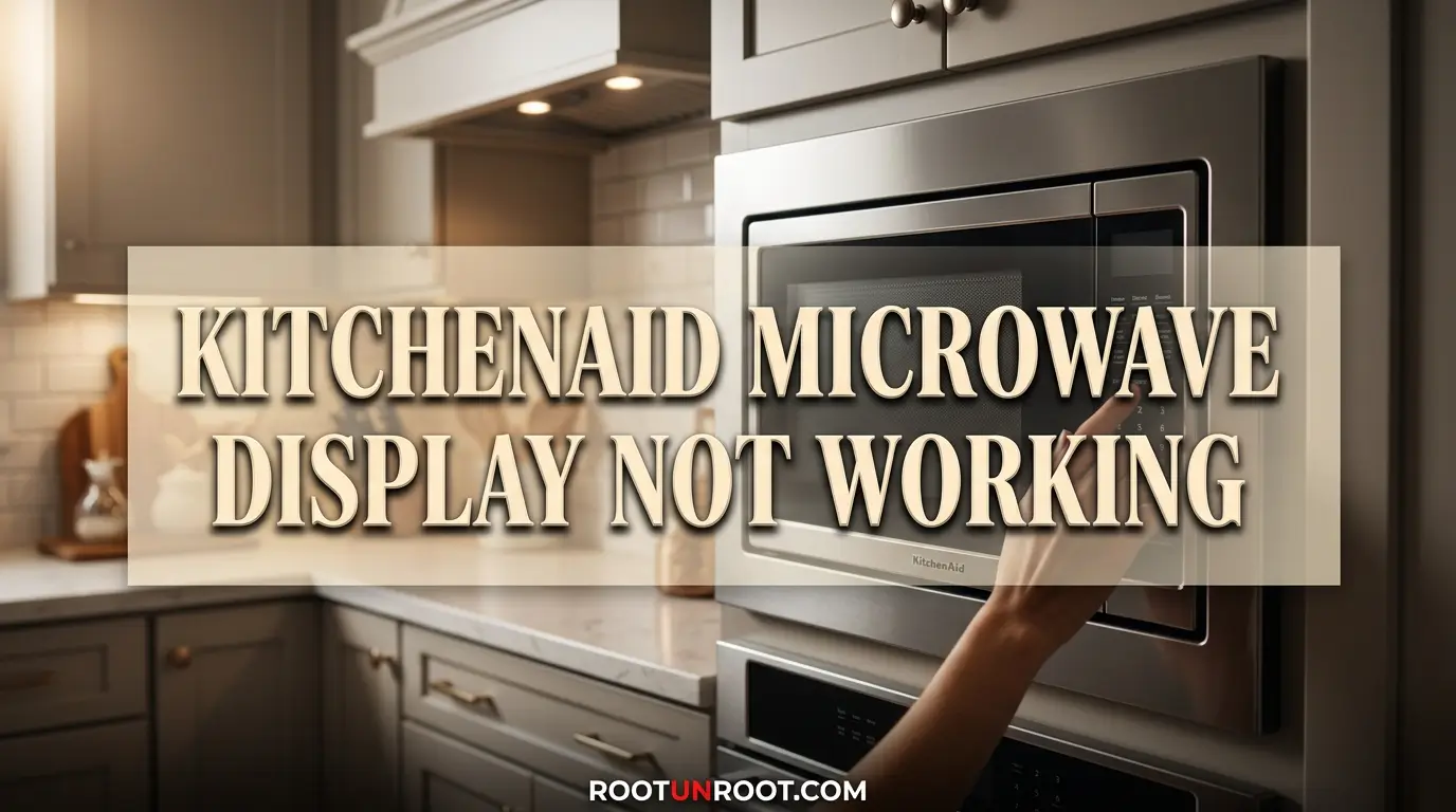 Kitchenaid Microwave Display Not Working-FI